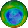 Antarctic Ozone 1991-08-27